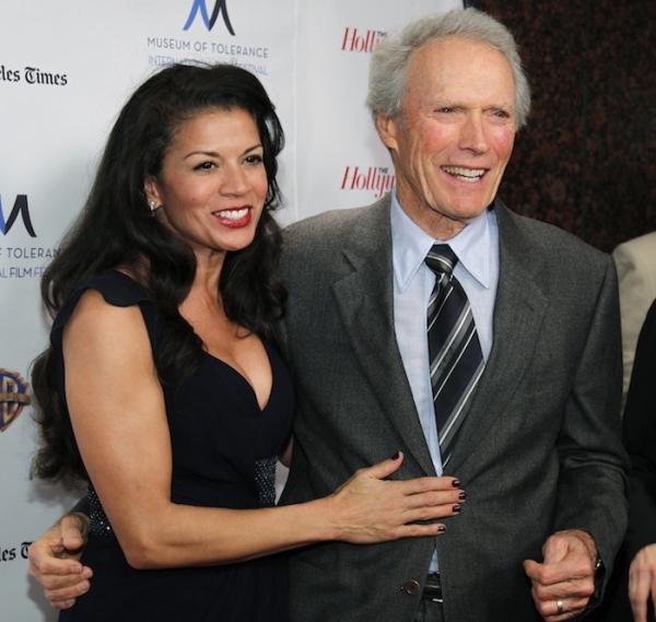 5. Clint and Dina Eastwood