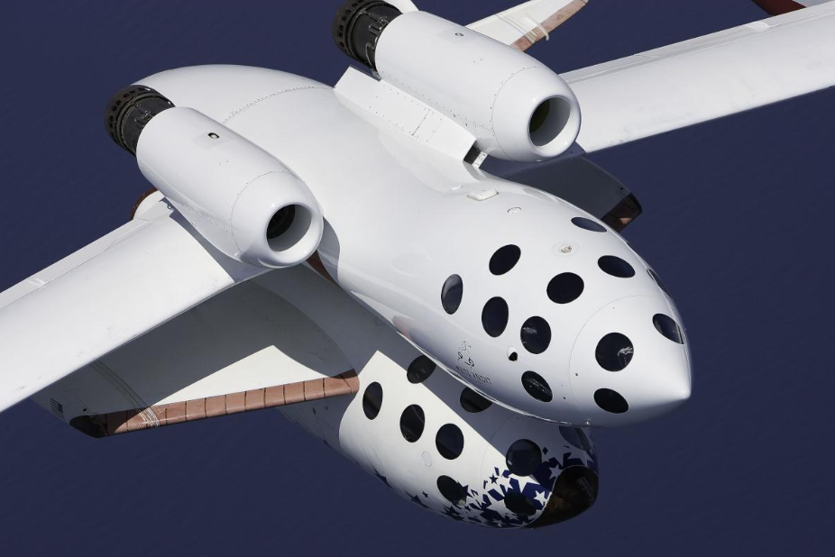 Virgin galactic spacecraft